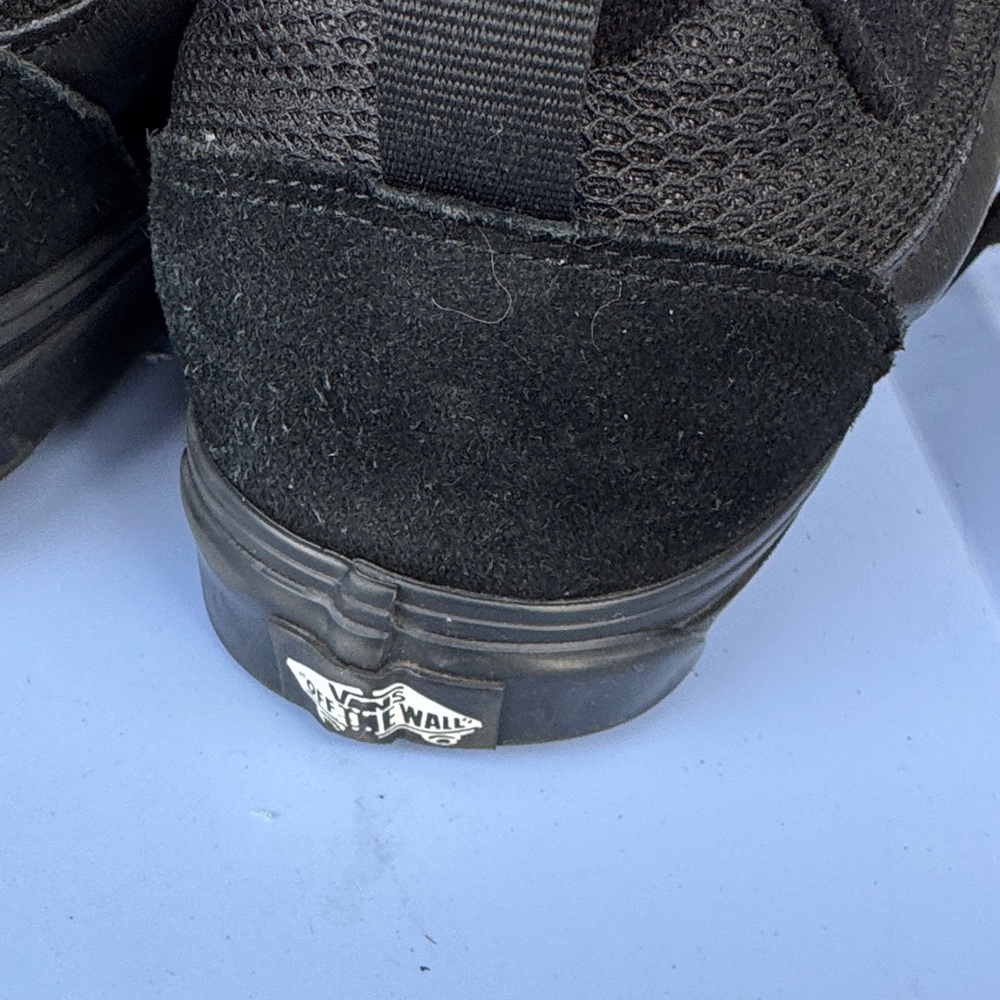 Vans Men's Black Suede Sneakers - Picture 10 of 15